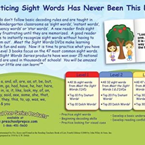 Meet the Sight Words - Level 3 - Easy Reader Books (boxed set of 12 books)