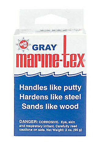 Marine Tex Might Repair Kit 2 Ounce, Gray