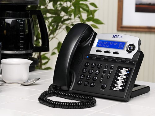 XBLUE Add-on Phone for X16 Office Phone System (XB1670-00, Charcoal)