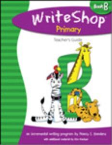 writeshop primary book b teacher’s guide grades 1-2
