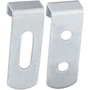 national hardware n260-372 v2559 hidden mirror holders in zinc plated, 4 pack