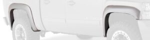bushwacker extend-a-fender extended front & rear fender flares | 4-piece set, black, smooth finish | 40925-02 | fits 2007-2013 chevrolet silverado 1500 w/ 5.8′ bed