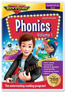 phonics volume 1 dvd by rock ‘n learn