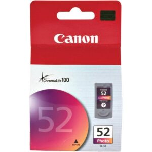 canon 0619b002 cl-52 photo ink cartridge, compatible to ip6310d/ip6220d and ip6210d