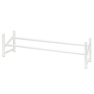 closetmaid 8111 stack and expand shoe rack, white