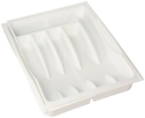 rubbermaid adjustable cutlery tray, white