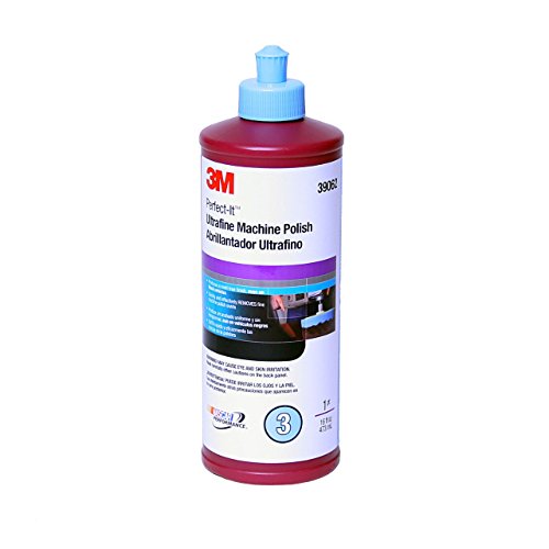 3M Perfect-It EX Ultrafine Machine Polish, 39062, 1 pt(16 fl oz/473 mL