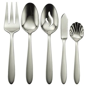 Oneida B336045A Mooncrest 45-Piece Flatware Set, Service for 8,Silver,45 Piece