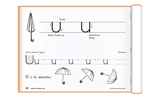 Learning Without Tears - Letters and Numbers for Me - 2008 Edition - Student Workbook