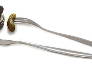 Norpro, Set of 2 Stainless Steel Pickle Forks, Silver