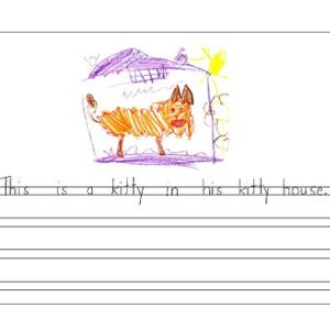 Handwriting Without Tears Learning Without Tears Big Sheet Draw & Write Paper K–Grade 1, Writing, Drawing, Handwriting, Sentence Practice- for School or Home Use