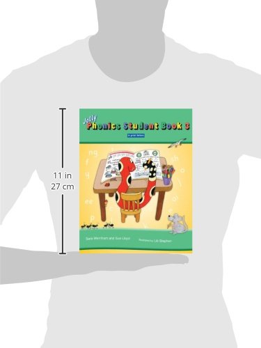 Jolly Phonics Student Book 3 (Colour in Print Letters)