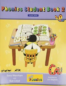 jolly phonics student book 2: in print letters (american english edition)