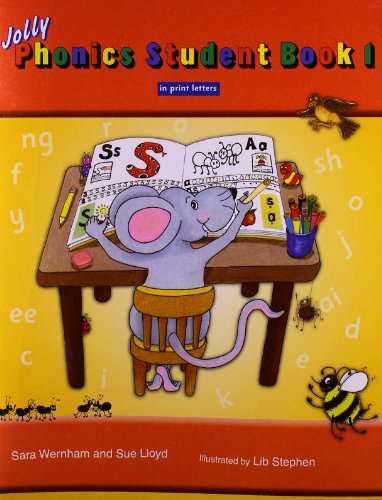 Jolly Phonics Student Book 1: In Print Letters (American English Edition)