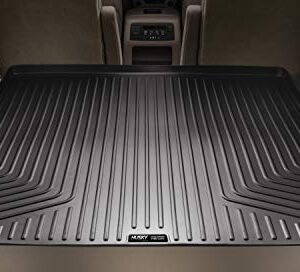 Husky Liners | Weatherbeater Series | Cargo Liner - Black | 28811 | Fits 2011-2015 Kia Sorento w/ 3rd Row Seats 1 Pcs