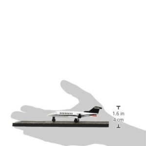 Hot Wings Planes Private Jet with Connectible Runway,White & Black