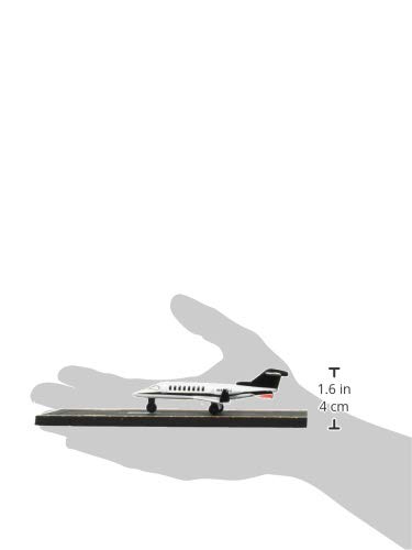 Hot Wings Planes Private Jet with Connectible Runway,White & Black