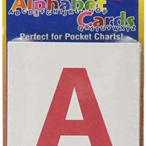 Hygloss Products Alphabet Cards for Pocket Chart, A-Z - Uppercase - 3" x 3" - 30 Qty