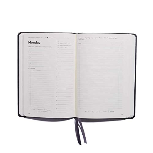 Full Focus Gray Linen Planner by Michael Hyatt - The #1 Daily Planner to Set Annual Goals, Increase Focus, Eliminate Overwhelm, and Achieve Your Biggest Goals - Hardcover