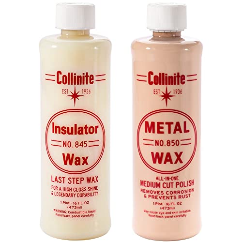 Collinite No. 845 Insulator Wax & No. 850 Metal Wax Combo