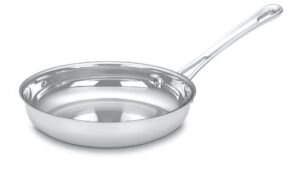 cuisinart contour stainless 8-inch open skillet