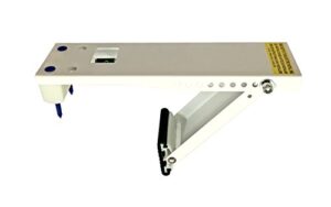 frost king acb80h small, universal air conditioner support brackets, safely supports window ac units up to 80 lbs (5,000 to 10,000 btus), steel, rugged construction