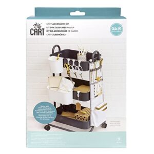 we r memory keepers a la cart accessories kit, grey