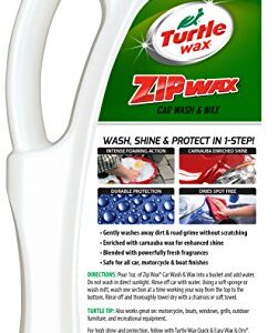 Turtle Wax T-79 Zip Wax Liquid Car Wash and Wax. 64 oz.