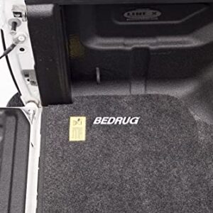 BedRug Classic Bed Mat | Gray | BMC07CCD | Fits 2007 - 2018 Chevy Silverado/GMC Sierra 5'8" Bed (drop-in style bedliner)