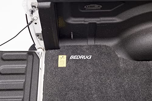 BedRug Classic Bed Mat | Gray | BMC07CCD | Fits 2007 - 2018 Chevy Silverado/GMC Sierra 5'8" Bed (drop-in style bedliner)