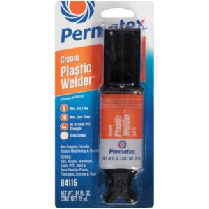 permatex 84115 5-minute plastic weld adhesive, 0.84 oz.