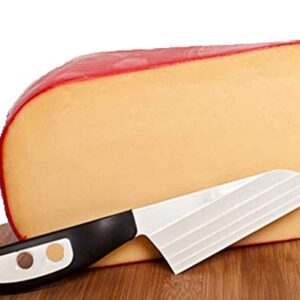 The Cheese Knife BKP2 with Patented Cheese Knives Blade, Black