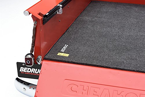 BedRug Classic Bed Mat | Charcoal, 66x98 -You Cut to Fit | BMX00D | Universal Fitment