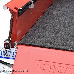 BedRug Classic Bed Mat | Charcoal, 66x98 -You Cut to Fit | BMX00D | Universal Fitment