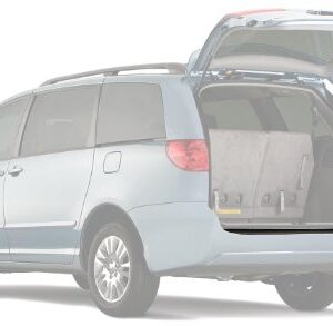 Auto Ventshade 34004 Rear Bumper Protector, OE Style for 2004-2010 Toyota Sienna