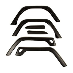 omix | 11603.11 | fender flare kit, 6 piece, factory style | oe reference: 55254918k6 | fits 1997-2006 jeep wrangler tj