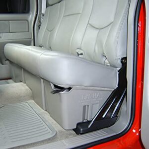 DU-HA Under Seat Storage Fits 99-07 Chevrolet/GMC Silverado/Sierra Extended Cab, Dk Gray, Part #10001