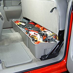 DU-HA Under Seat Storage Fits 99-07 Chevrolet/GMC Silverado/Sierra Extended Cab, Dk Gray, Part #10001