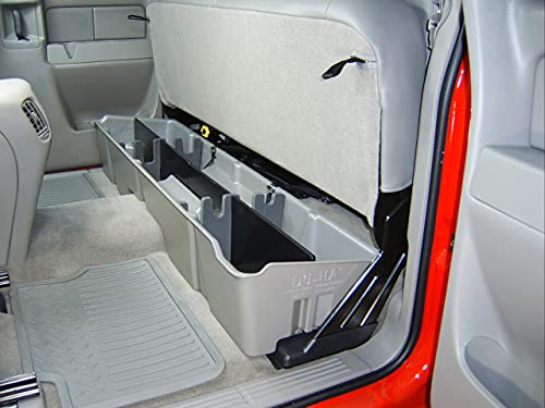 DU-HA Under Seat Storage Fits 99-07 Chevrolet/GMC Silverado/Sierra Extended Cab, Dk Gray, Part #10001