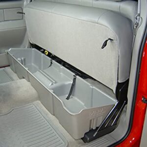 DU-HA Under Seat Storage Fits 99-07 Chevrolet/GMC Silverado/Sierra Extended Cab, Dk Gray, Part #10001