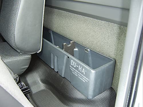 DU-HA Behind-the-Seat Storage Fits 99-07 Chevrolet/GMC Silverado/Sierra Regular Cab, Black, Part #10026