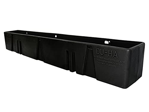 DU-HA Behind-the-Seat Storage Fits 99-07 Chevrolet/GMC Silverado/Sierra Regular Cab, Black, Part #10026