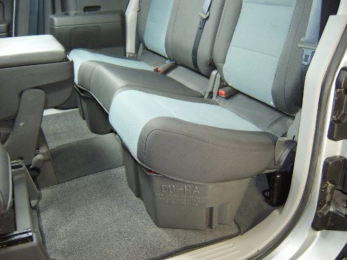 DU-HA Under Seat Storage Fits 04-21 Nissan Titan King & Crew Cab Dk Grey, Part #40011