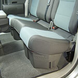 DU-HA Under Seat Storage Fits 04-21 Nissan Titan King & Crew Cab Dk Grey, Part #40011