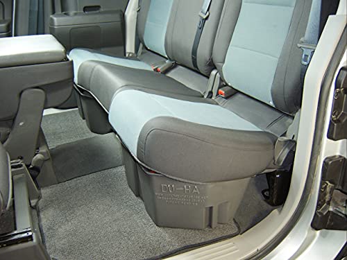 DU-HA Under Seat Storage Fits 04-21 Nissan Titan King & Crew Cab Dk Grey, Part #40011