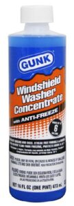 gunk m516 windshield washer concentrate with anti-freeze – 16 fl. oz.