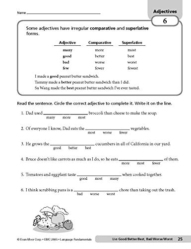 Evan-Moor Language Fundamentals, Grade 5