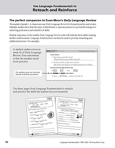 Language Fundamentals, Grade 1