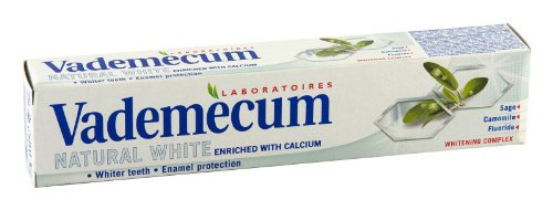 Vademecum Herbal Toothpaste - Natural White - 6 Count