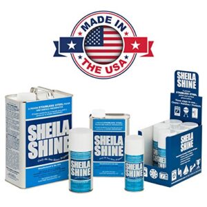 Sheila Shine 10 oz Aerosol, Stainless Steel Cleaner and Polish, 10 oz.